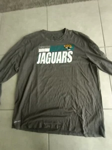2xlnike Jacksonville Jaguars Longsleeve Drifit Tshirt - Picture 1 of 4
