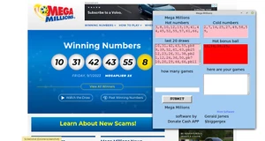 Oprogramowanie Powerball i Mega Milions Numbers wersja USB dla Windows 7, 8 i 10 - Zdjęcie 1 z 4