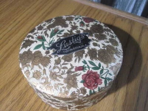 Autentici sottobicchieri decorativi floreali Lustig's Tuscaloosa Al vintage anni 50 - Foto 1 di 6