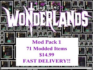 Mod1 Bundle -71 Modded +10 XP -$14.99 - Tiny Tina's Wonderlands- PC/PS4/PS5/XBOX