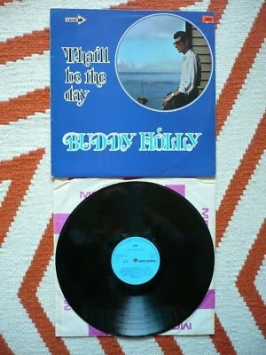 Buddy Holly That'll Be The Day Vinyl UK 1970 MCA Coral Mono 1st Press 1B LP VG+ - Image 1 of 4