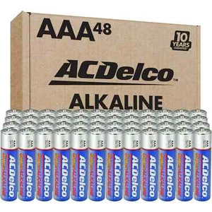 ACDelco AAA LR03 1.5V Super Alkaline Batteries, 48 count - Picture 1 of 4