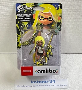 Nintendo amiibo Splatoon 3 Inkling Yellow figure Genuine from Japan Brand new - Picture 1 of 5