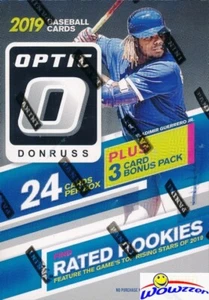 2019 Donruss Optic Baseball EXCLUSIVE Sealed Blaster Box-PINK PRIZM PARALLELS - Picture 1 of 1