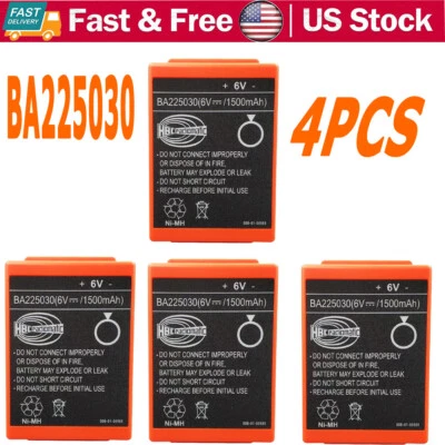 4 x 1500mAh BA225030 6V Ni-Mh Battery For HBC Pump Truck Remote Control Battery - Image 1 of 4