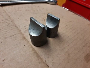 Outil ancien.2 Douilles lauravia. Drag link socket. carré 1/2. Armée française.  - Imagen 1 de 5