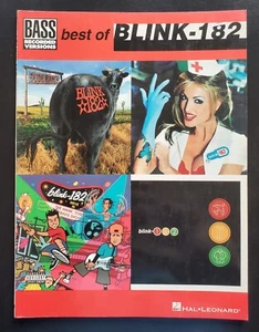 Blink 182 Best Of Bass Guitar Tab Vocal Piano Sheet Music Song Book - Picture 1 of 5