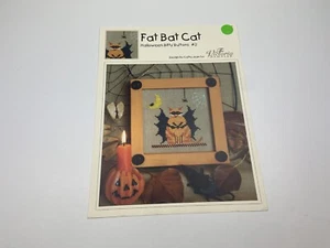 The Victoria Sampler Fat Bat Cat Counted Cross Stitch Pattern 1R - Picture 1 of 3