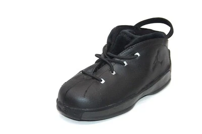 BEBÉ JORDAN NIÑO 18.5 NEGRO METÁLICO PLATA/AZUL UNIVERSITARIO TALLA 9.5 Foto 1 de 4