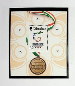 GIBRALTAR Sc 1251 NH SOUVENIR SHEET OF 2010 - SPORT - (FJ25) - Picture 1 of 1