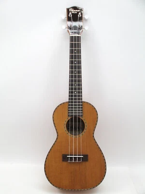 Ohana Ukuleles CK-50MG Solid Cedar and Flamed Mahogany Concert Ukulele - Image 1 of 4