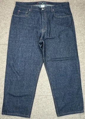 Guess Jeans Classic Fit Straight Leg 151 Vtg Men's Jeans Size 38 (Actual 39x27) - Image 1 of 4