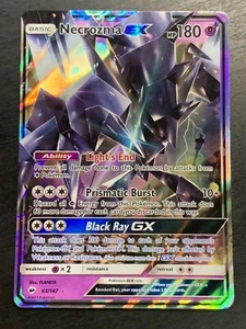 Necrozma GX Foil/Holographic Pokemon Card 63/147 Burning Shadows ULTRA RARE - Picture 1 of 2