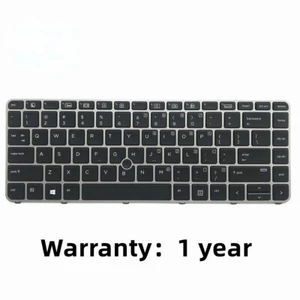Nowa klawiatura amerykańska podświetlana pasuje do HP EliteBook 840 G3 840 G4 745 G3 G4 836308-001 - Zdjęcie 1 z 5