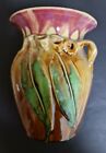 REMUED EARLY SERIES GUMLEAF VASE, 196/7M, BRILLIANT AND RARE, approx 1930's