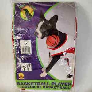 Tenue costume d'Halloween joueur de basket-ball animal de compagnie taille grande - Neuf dans son emballage
