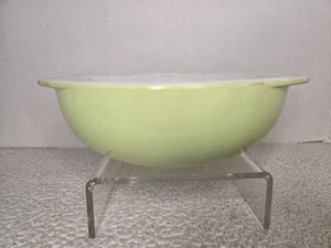 Pyrex Limettengrün 2 Quart Rührschüssel Auflaufform # 024 Hergestellt in den USA Vintage - Bild 1 von 10