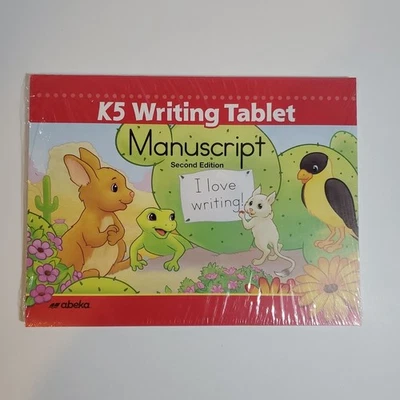 Abeka Numbers Writing Tablet K5 5th Edition New Sealed - Image 1 of 4