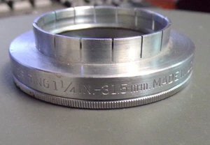 Anello adattatore portafiltro Kodak 1 1/4" 31,5mm serie VI 6 con anello di ritenuta - Foto 1 di 5
