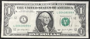 2021 San Francisco $1 Bill Fancy April 8th 1999 Birthday/Anniversary Note  - Picture 1 of 2