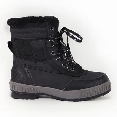 Pajar Karley Snow Boots Womens 38 / US 7 Black Insulated Winter Waterproof - Image 1 of 4