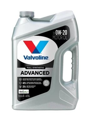 Advanced Full Synthetic SAE 0W-20 Motor Oil 5 QT - Image 1 of 4