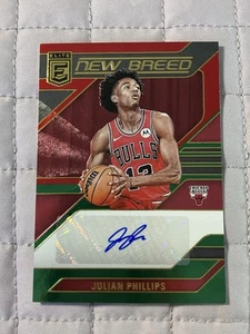 Julian Phillips 2023-24 Elite New Breed Autograph Green #NB-JUL Rookie RC Auto - Bild 1 von 2