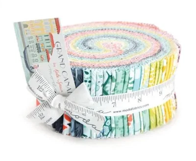 Moda Jelly Roll - Grand Canal by Kate Spain - 2.5" strips - Quilting Fabric - Image 1 of 3