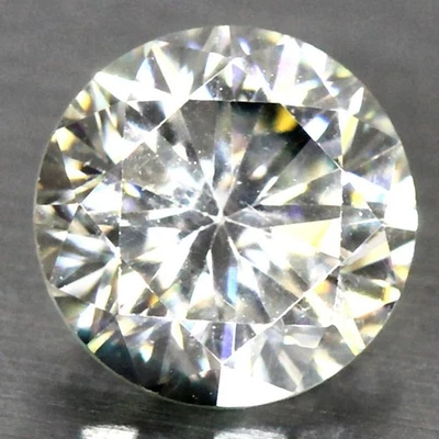 1.27 CTS " ROUND DIAMOND CUT " GENUINE REAL MOISSANITE " ROLE MODEL of DIAMOND - Image 1 of 3