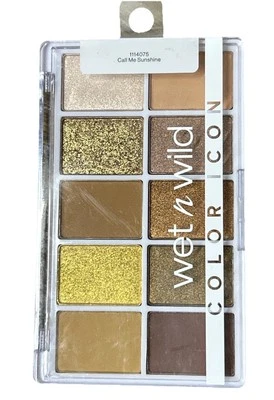 Wet n Wild Color Icon 10-Pan Eyeshadow Palette Call Me Sunshine 0.42 oz - Image 1 of 4