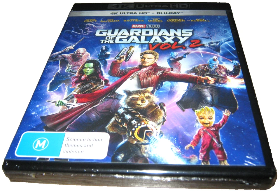 Guardians of the Galaxy - Volume 2 - New 4K Ultra HD Blu-Ray - Rare Aus Release - image 1 of 1