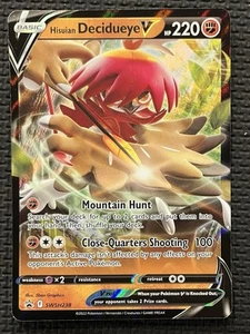Hisuian Decidueye V SWSH238 SWSH: Sword & Shield Promo Cards Holo - Picture 1 of 2