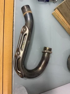 2008 Yamaha Yz450f Titanium Header Pipe Yz450f 08 09 & OEM - Picture 1 of 13