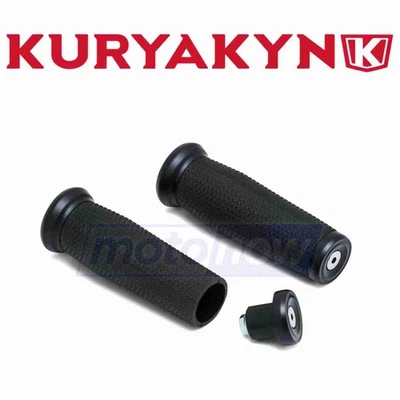 Kuryakyn Thresher Grips for 2015-2017 Indian Roadmaster - Control Handlebars to Foto 1 de 4