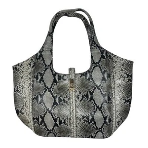 Brahmin Carla Stone Felix Python Tote Bag Schlangenleder Designer Schulter - Bild 1 von 9