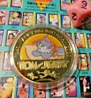 TOM AND JERRY METAL COIN CARD TC CARTE MEDAL PIECE COMMEMORATIVE 80 YEARS #5 M