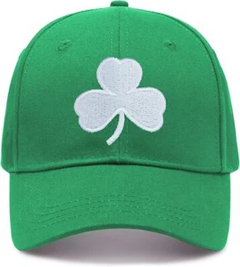 St Patricks Day Hat for Men Women Gifts Saint Pattys One Size, Green-2 - Picture 1 of 7
