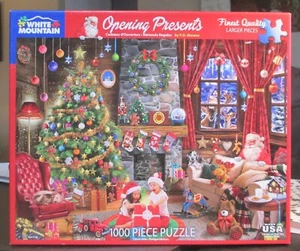OPENING PRESENTS BY P.D. MORENO - Complete - WHITE MOUNTAIN PUZZLE - Picture 1 of 2