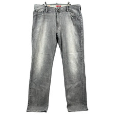 Riders By Lee Jeans Mens 92 x 86 Grey R3 Slouch Western Denim Comfort Modern