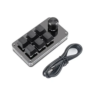 Bluetooth Mechanical Keyboard One-Handed Macros Quick Copy Keyboard RGB - Picture 1 of 20