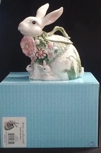 FITZ & FLOYD Fauna & Flora Cookie Jar  - Picture 1 of 7