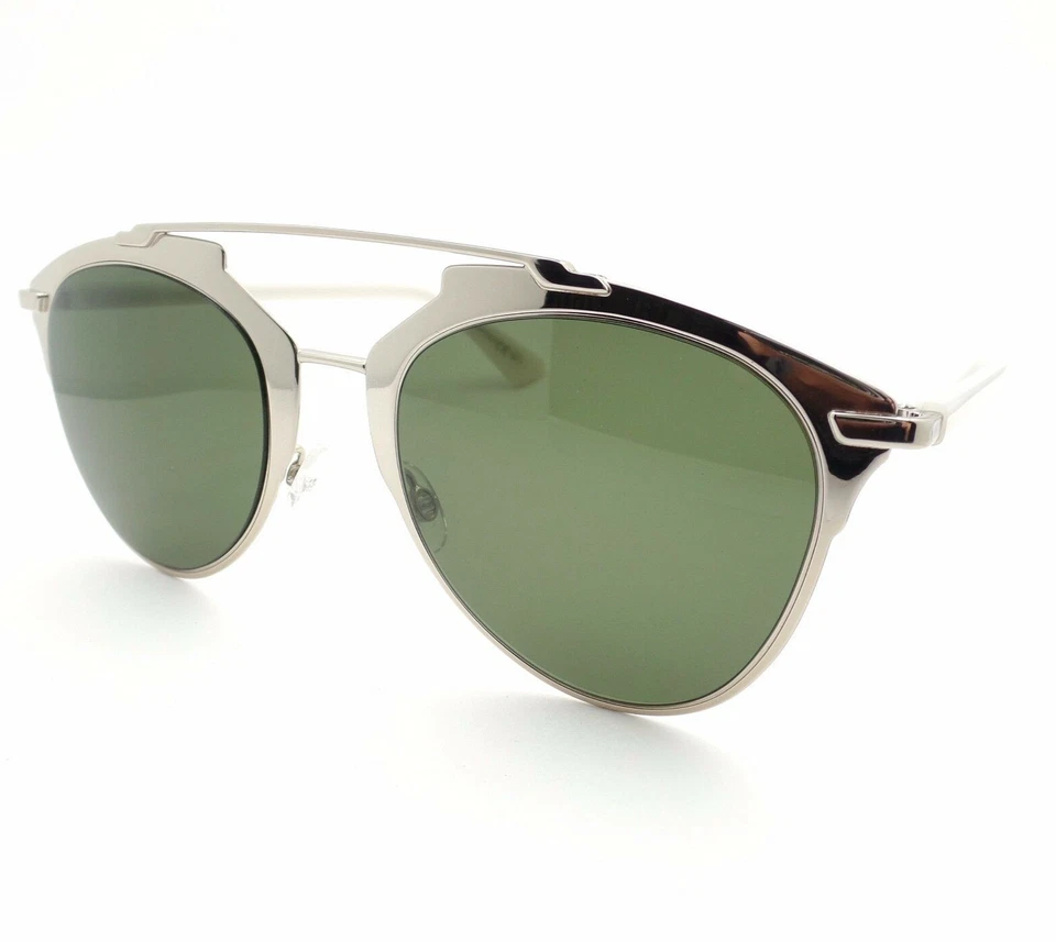 Christian Dior Reflected TUP1E White Gold Green New Authentic Sunglasses - Image 1 of 1