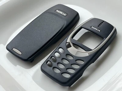 Nokia 3310 housing cover Blue without Buttons - Image 1 of 4