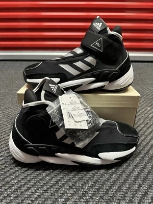 Adidas Crazy BYW HU x Pharrell ‘Core Black’ EG9919 Size 12 - Image 1 of 4