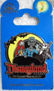 Jack and Sally on The Haunted Mansion Disney Pin - Picture 1 of 2