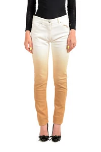 Maison Margiela Women's Multi-Color Washed Skinny Leg Jeans US 26 IT 40 - Picture 1 of 4