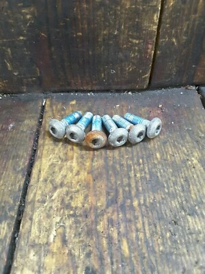 1987 Yamaha SRX-250 SRX250 SRX 250 OEM Parafusos de rotor de freio dianteiro hardware de disco - Imagem 1 de 3