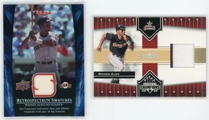 2x Moises Alou Jersey Lot - 2008 Upper Deck Spectrum 2005 Donruss Champions - Picture 1 of 2