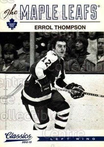 2012-13 Classics Signatures #23 Errol Thompson