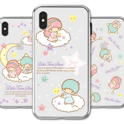 Little Twin Stars Clear Case for iPhone X XS XS Max XR 7/8/SE2/SE3 7/8 Plus - Image 1 of 4